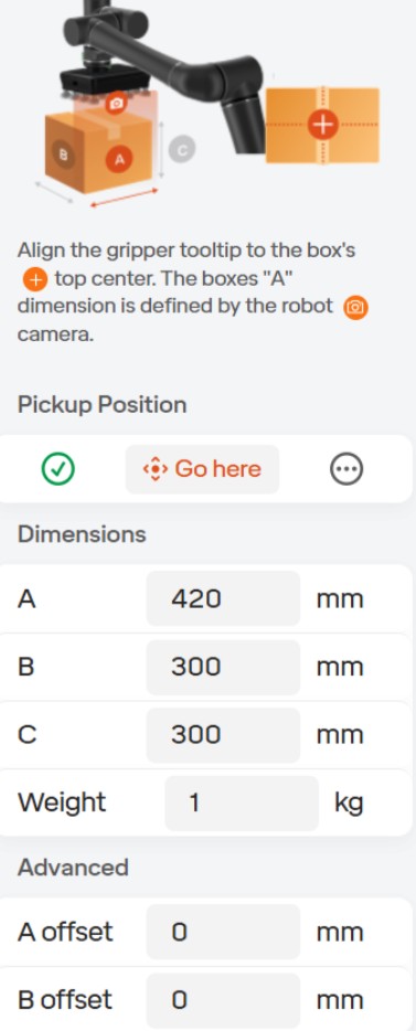 No Snapping Button for Pattern Setup