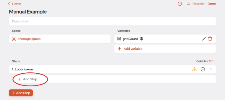 Add Step