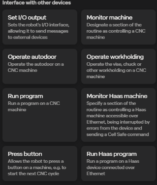 Machine Tending Steps