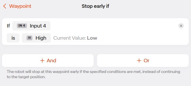 Stop Early If Configuration